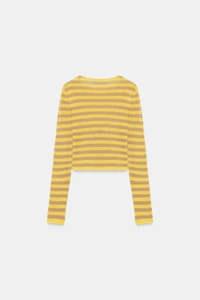 STRIPED CROP TOP