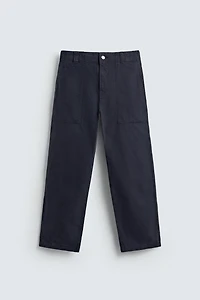 PANTALON STRAIGHT FIT DÉLAV