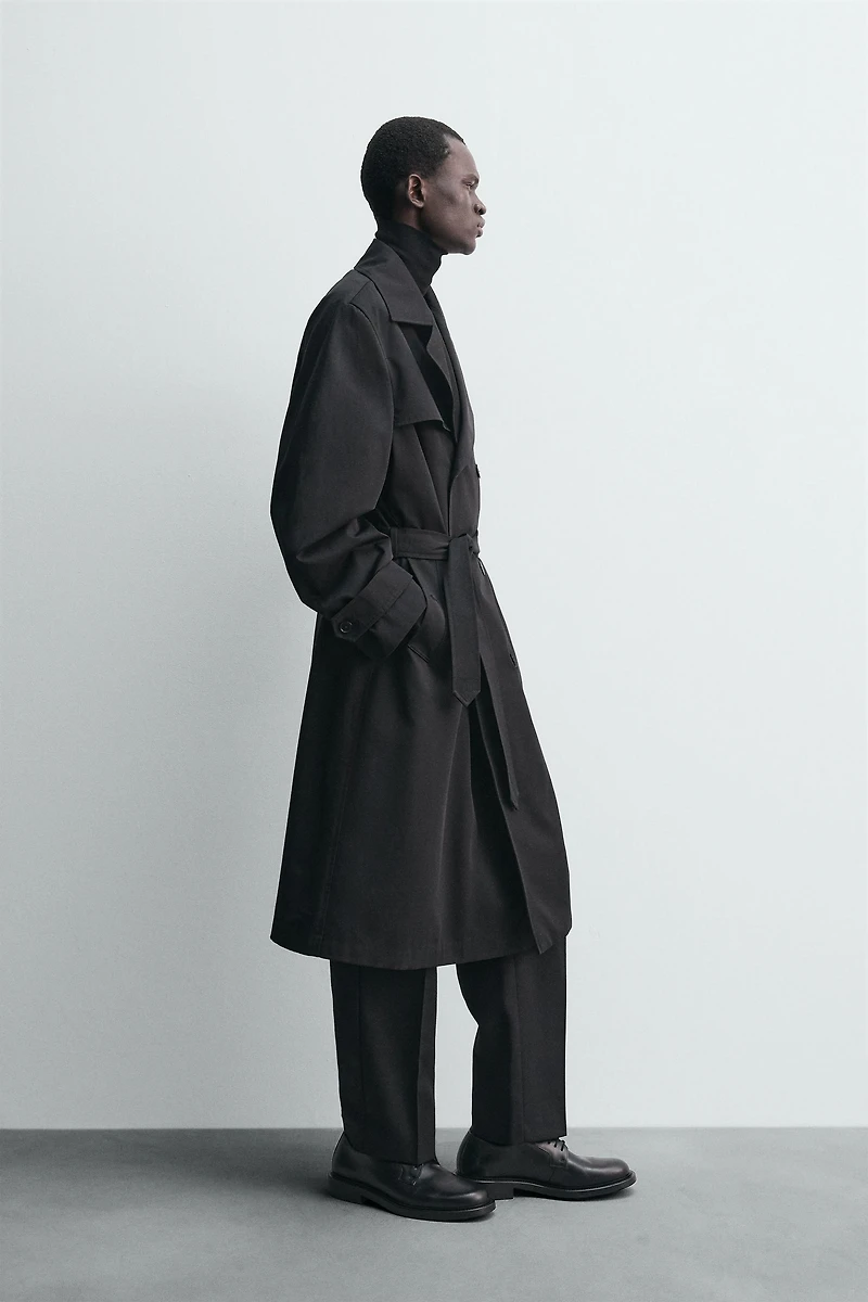 WATER REPELLENT MANTECO TRENCH COAT