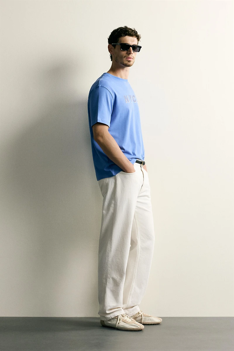 RELAXED FIT PRINTED T-SHIRT