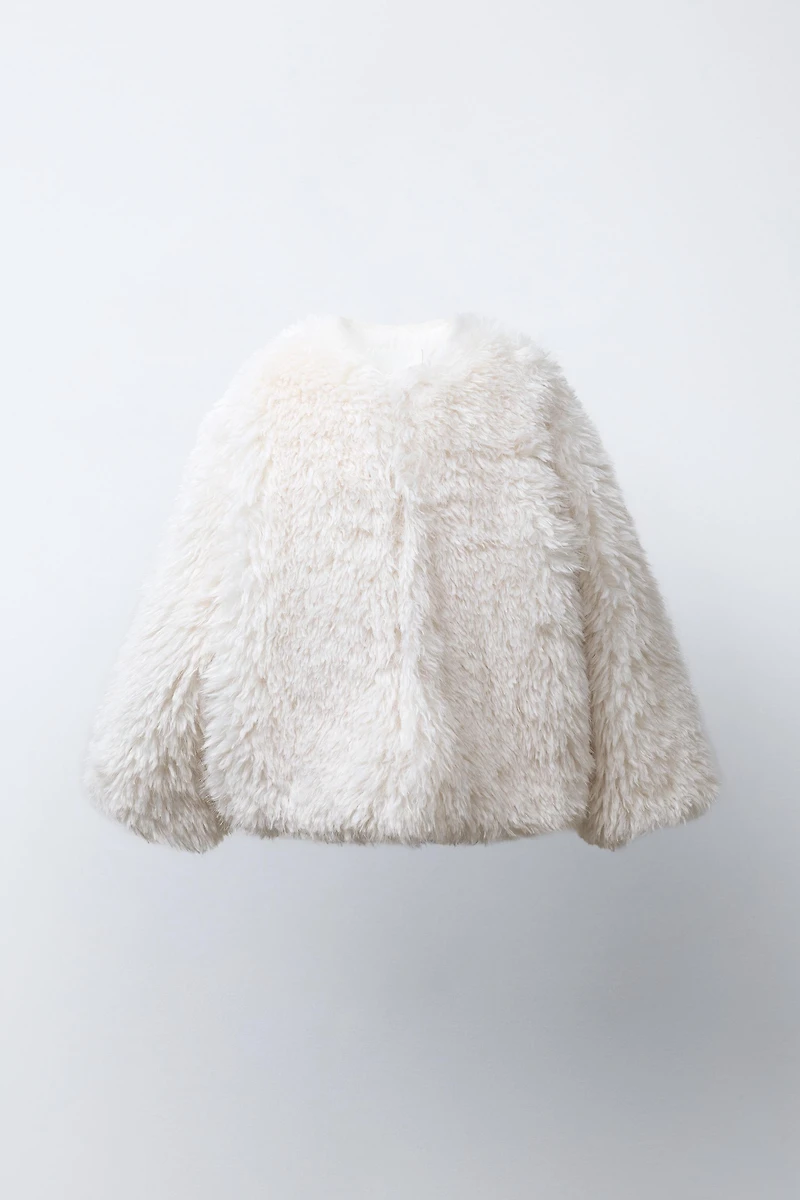 FAUX FUR JACKET