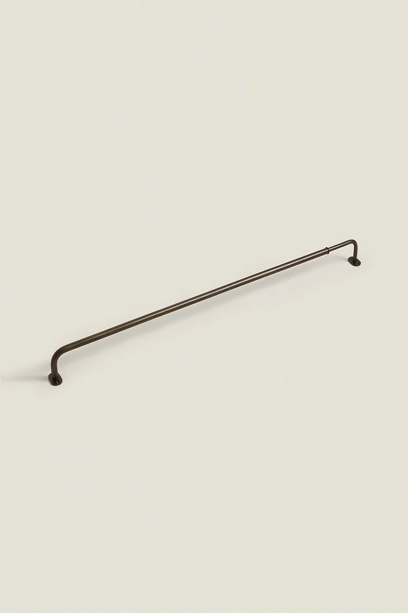 EXTENDIBLE METALLIC CURTAIN RAIL