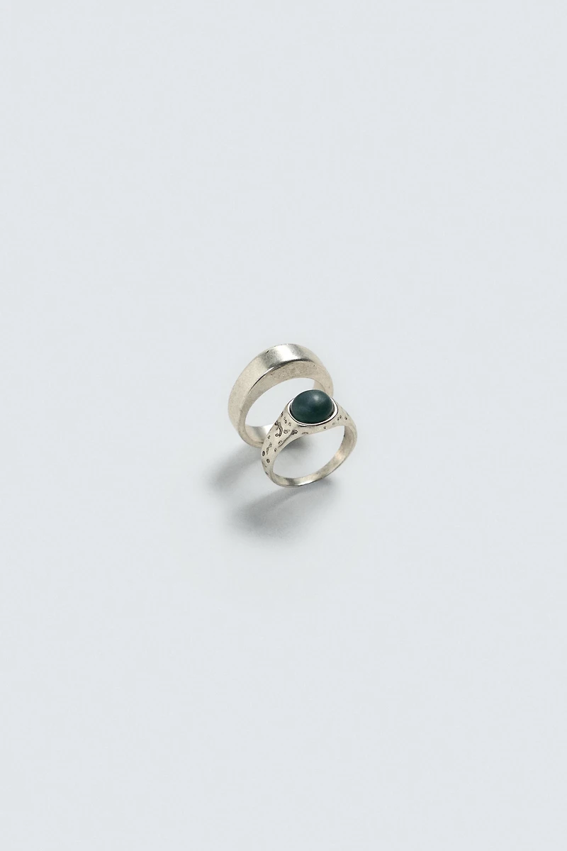 COMBINED METAL RINGS PACK OF 2