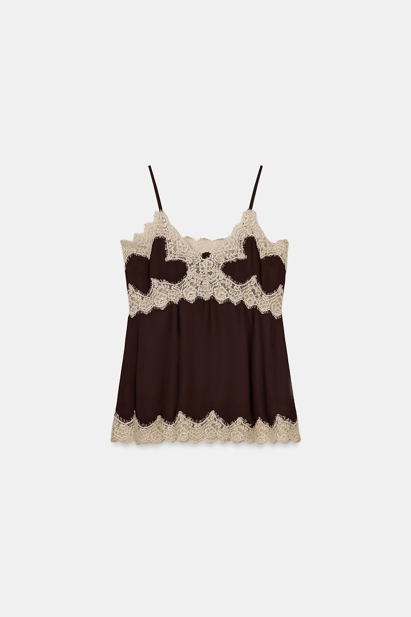 ZW COLLECTION LACE CAMISOLE