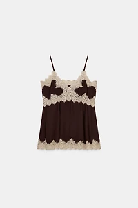 ZW COLLECTION LACE CAMISOLE