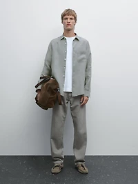 Regular fit shirt with pocket detail