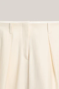 Wide-leg trousers with pleated details - LIMITED EDITION