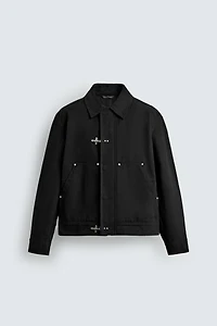RELAXED FIT FIREMAN CLASP JACKET