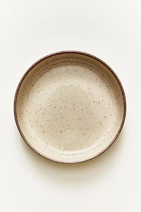 STONEWARE SOUP PLATE