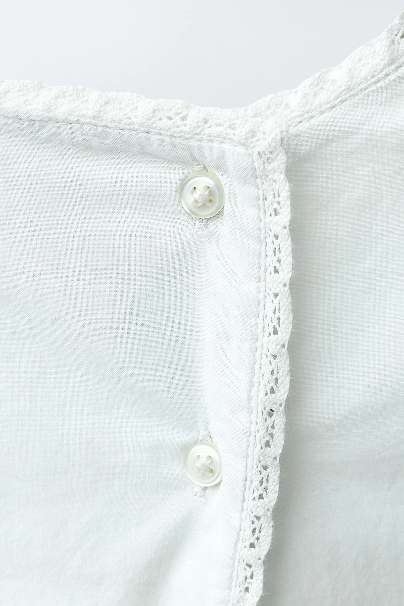 ENSEMBLE CHEMISE ET CULOTTE BRODÉES