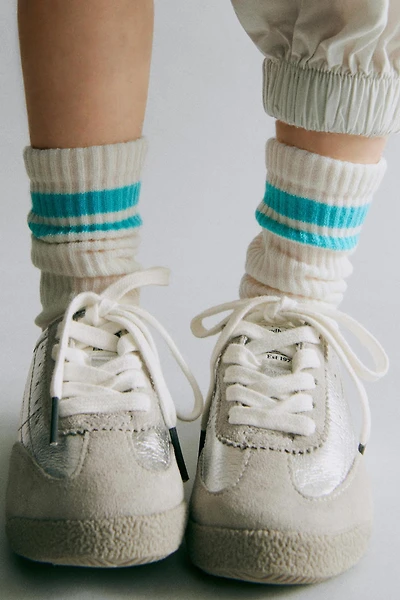 THREE-PACK OF STRIPED LONG SOCKS