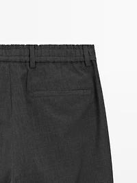 Pantalon laine total look
