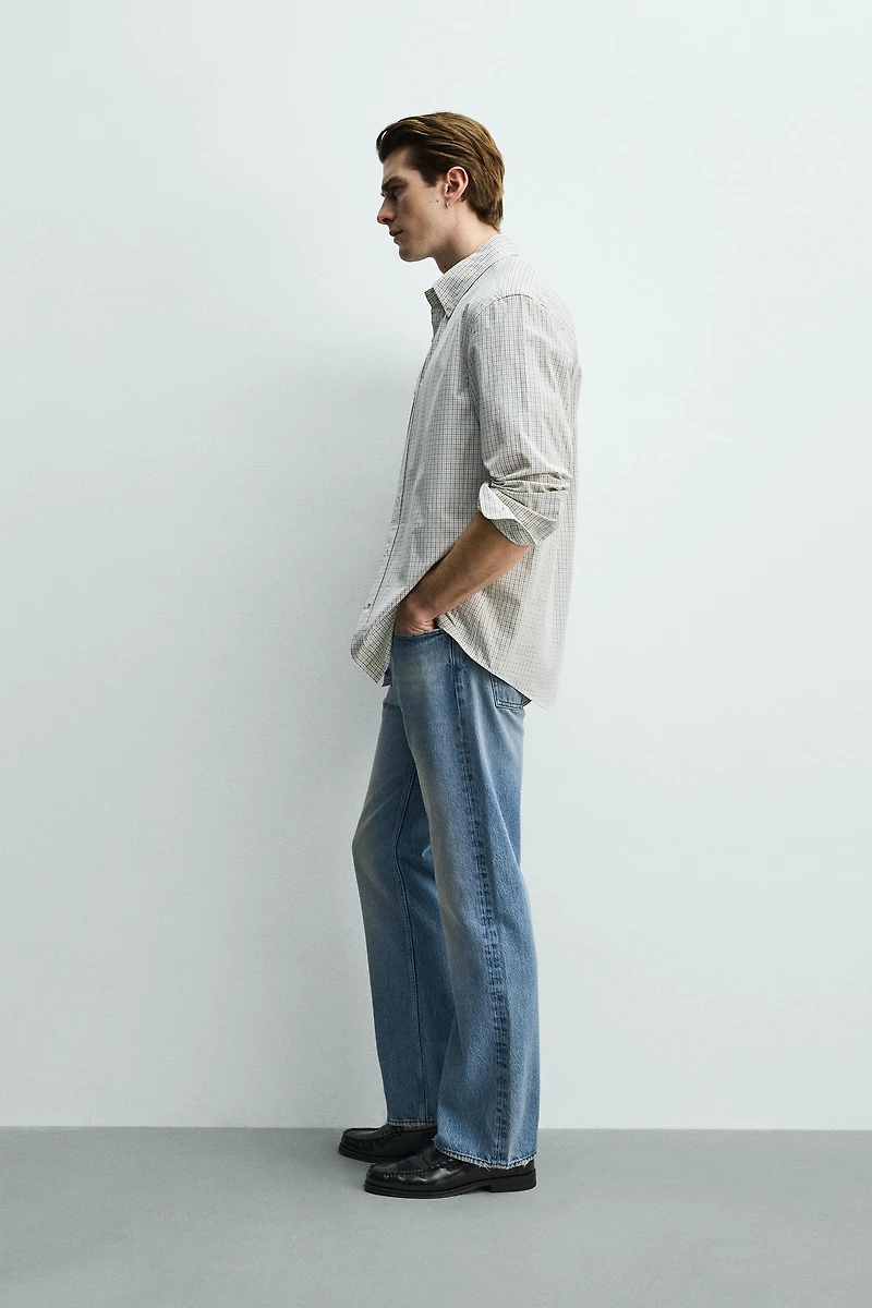 CHEMISE REGULAR FIT COTON