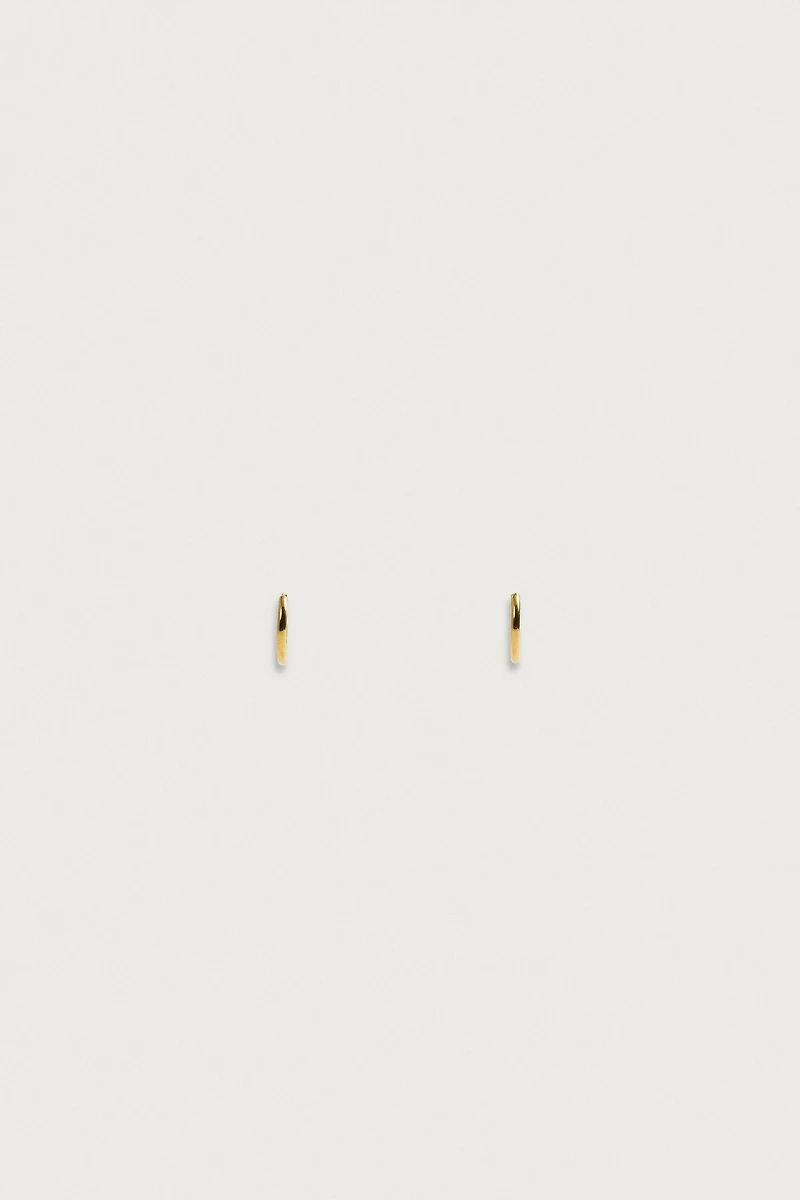 STAINLESS STEEL HOOP EARRINGS
