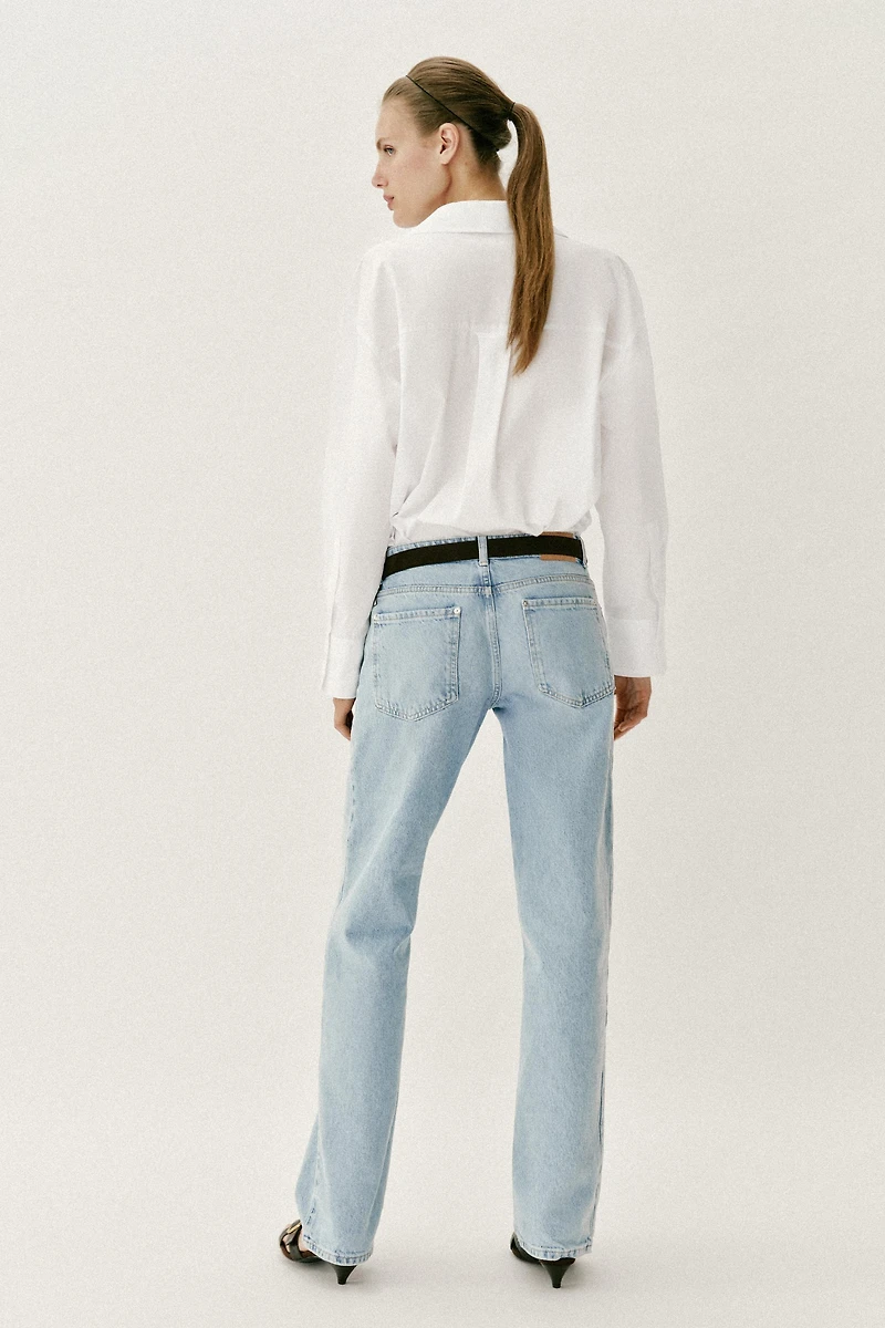 BASIC POPLIN SHIRT