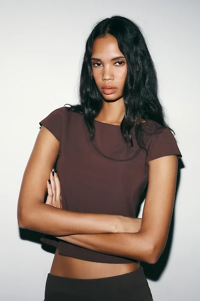 T-SHIRT À MANCHES COURTES INTERLOCK