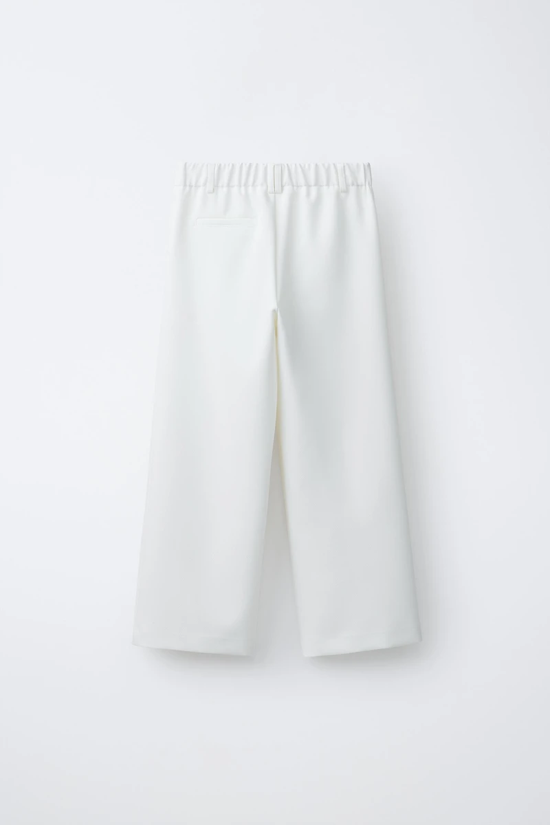 WIDE LEG TAILORED PANTS