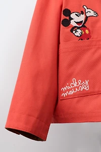 EMBROIDERED MICKEY MOUSE © DISNEY CANVAS JACKET