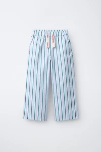 PANTALON IMPRIMÉ À RAYURES