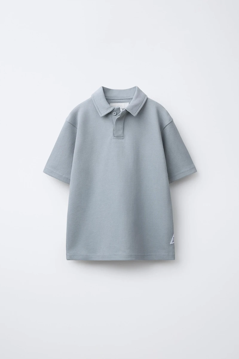 INTERLOCK PIQUÉ POLO AND PANTS SET