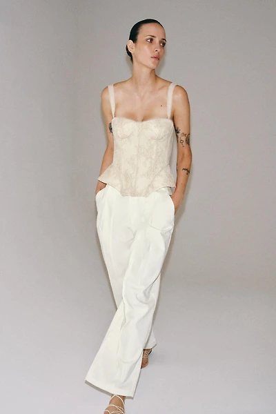 ZW COLLECTION LACE CORSET TOP