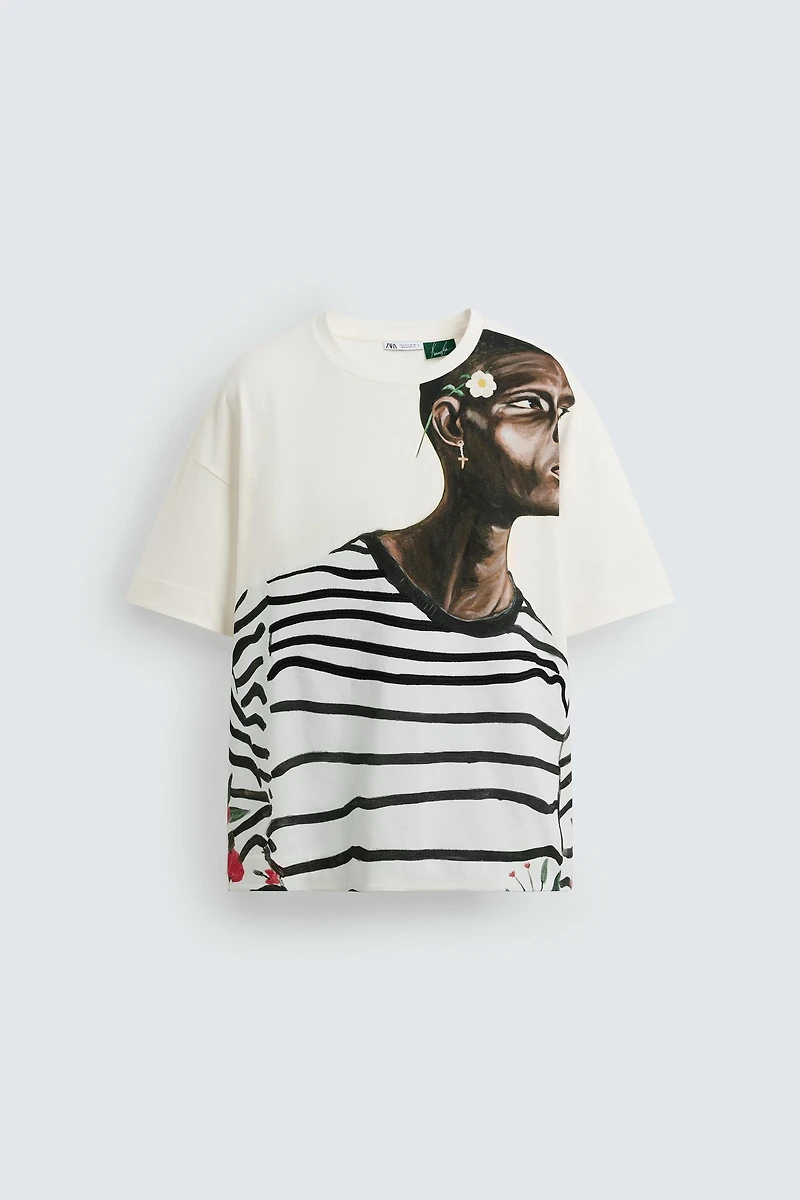PRINTED EMBROIDERY T-SHIRT © OTIS KWAME KYE QUAICOE