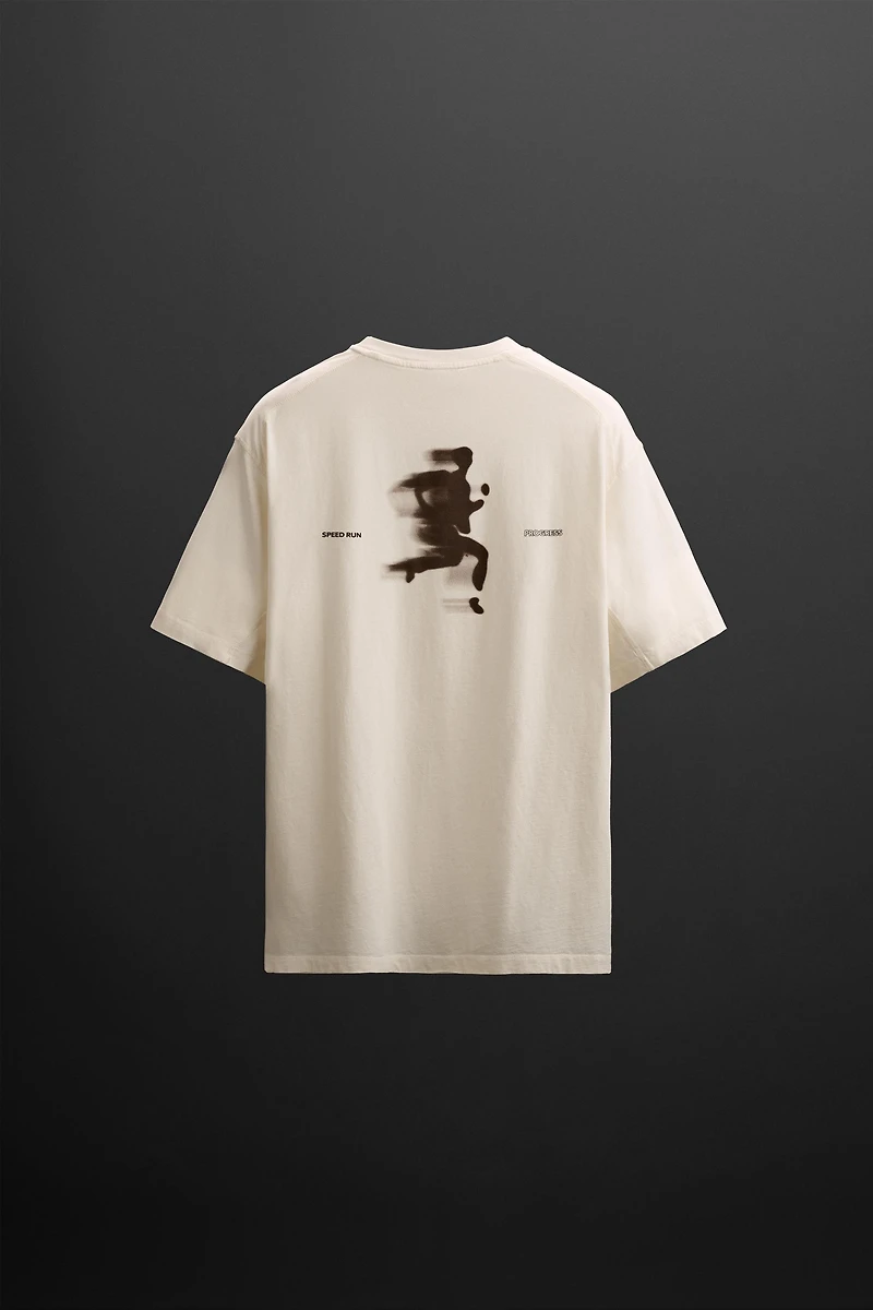 RUNNING PRINT T-SHIRT