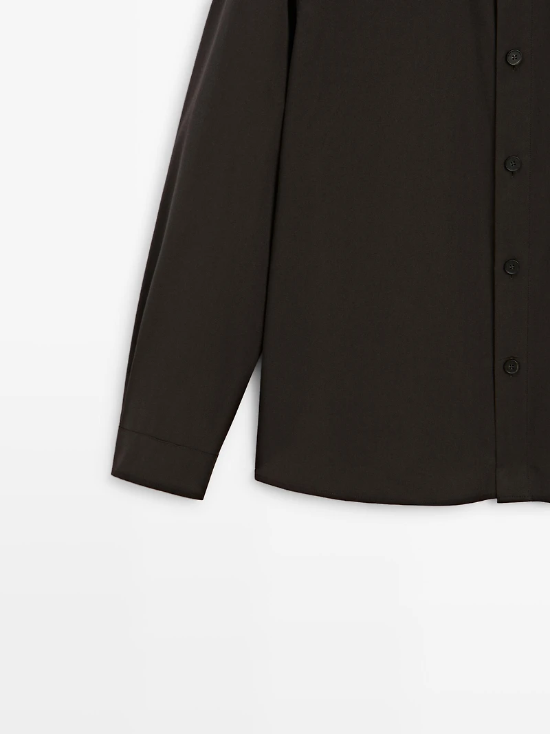 Chemise relaxed fit avec poche