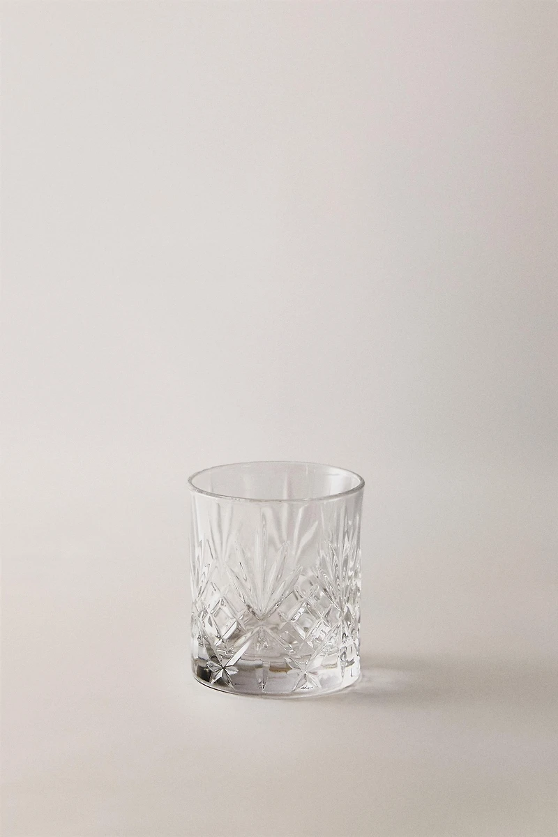 VERRE À SHOT TAILLÉ CRISTALLIN