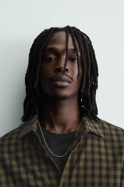 CHAÎNE À MAILLONS MÉTALLIQUES COMBINÉS