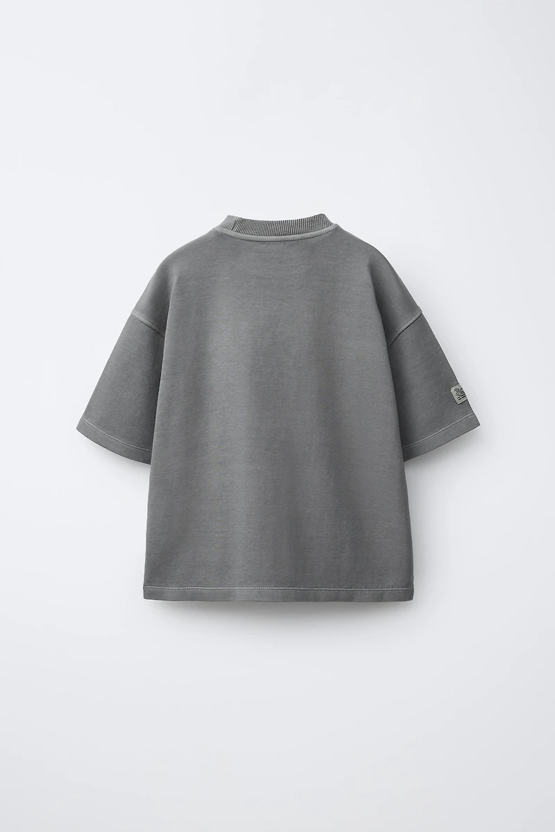 GARMENT DYE INTERLOCK T-SHIRT