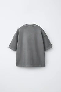 GARMENT DYE INTERLOCK T-SHIRT