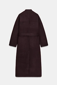 LONG BELTED COAT