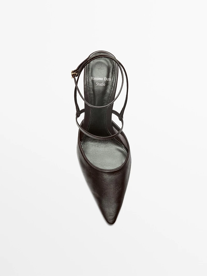 Heeled slingback shoes - Studio