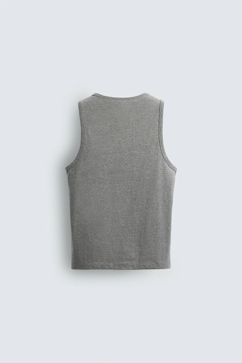 LIMITED EDITION TANK TOP WITH BINDING