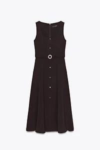 ROBE MIDI CEINTURE