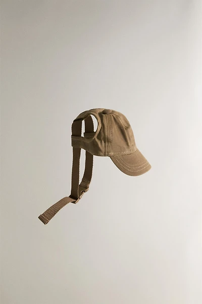 WAXED COTTON PET CAP