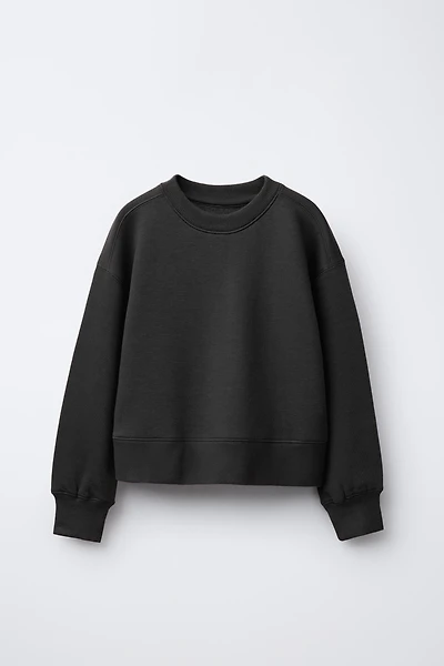 PLAIN JOGGING SWEATSHIRT