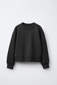 PLAIN JOGGING SWEATSHIRT