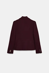 TAILORED BLAZER WITH PRONOUNCED SHOULDERS