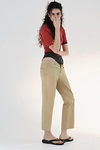 MINI FLARE PANTS WITH POCKETS