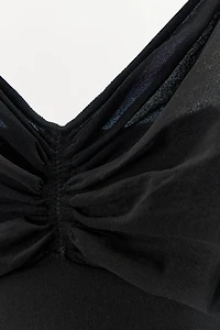RUCHED DEMI BRA
