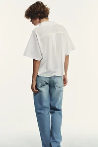 SEMI-SHEER COTTON SHIRT