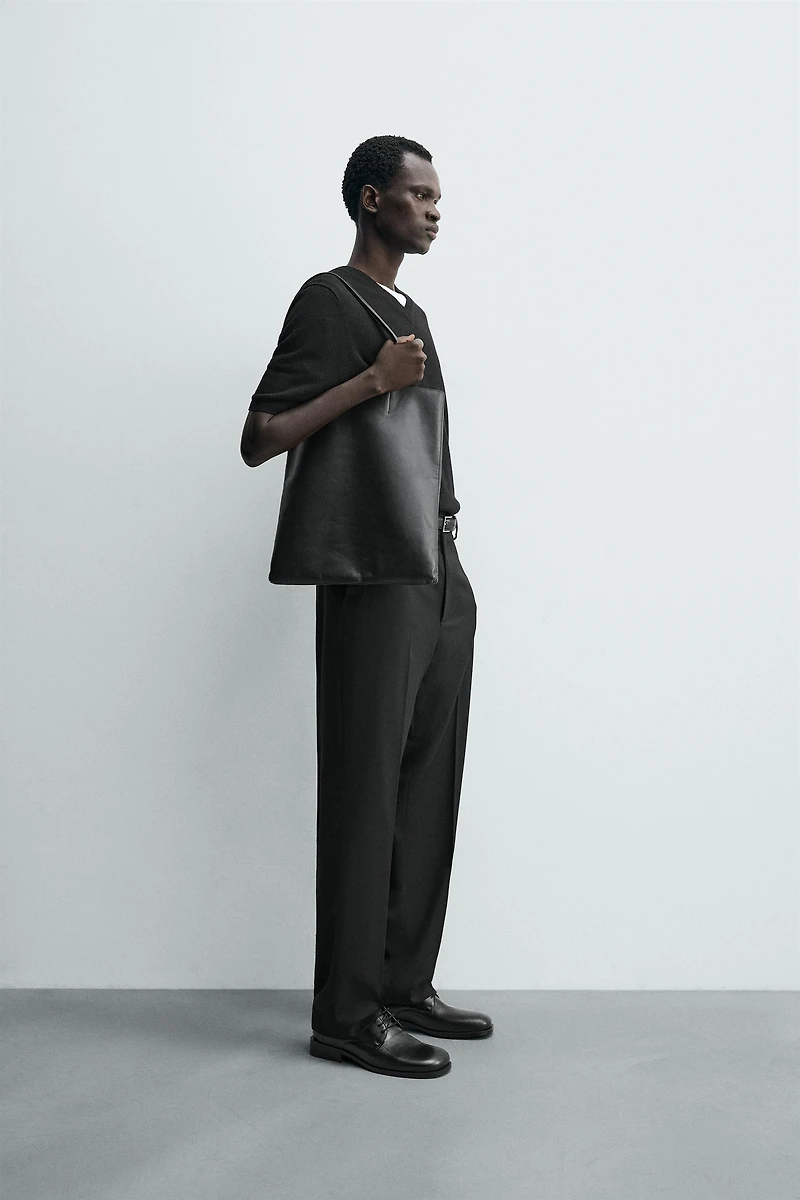 STRETCH STRAIGHT FIT PANTS