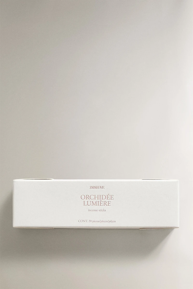 ORCHIDÉE LUMIÈRE AROMATIC INCENSE STICKS (SET OF 20)