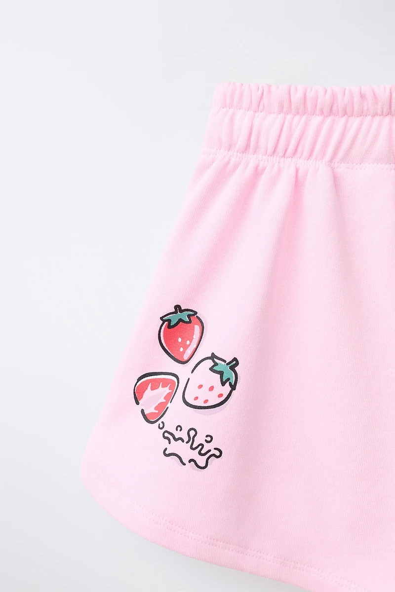 SHORT IMPRIMÉ CINNAMOROLL © SANRIO
