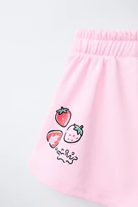 SHORT IMPRIMÉ CINNAMOROLL © SANRIO