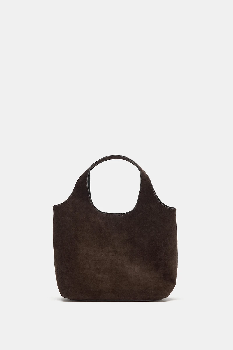 SAC MINI SHOPPER EN CUIR