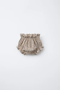 EMBROIDERED FLOWER BOTTOMS
