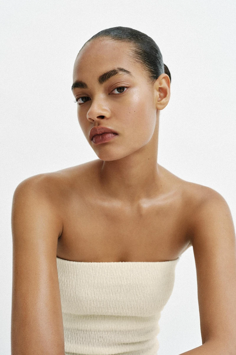 COMBINATION STRAPLESS DRESS